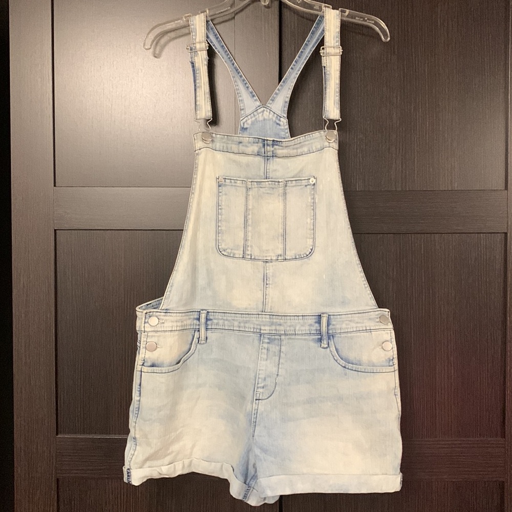 Faded Shorts Overalls XL